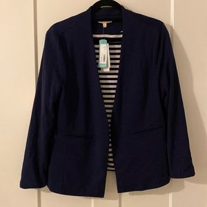 Skies Are Blue Amanda Collarless Blazer